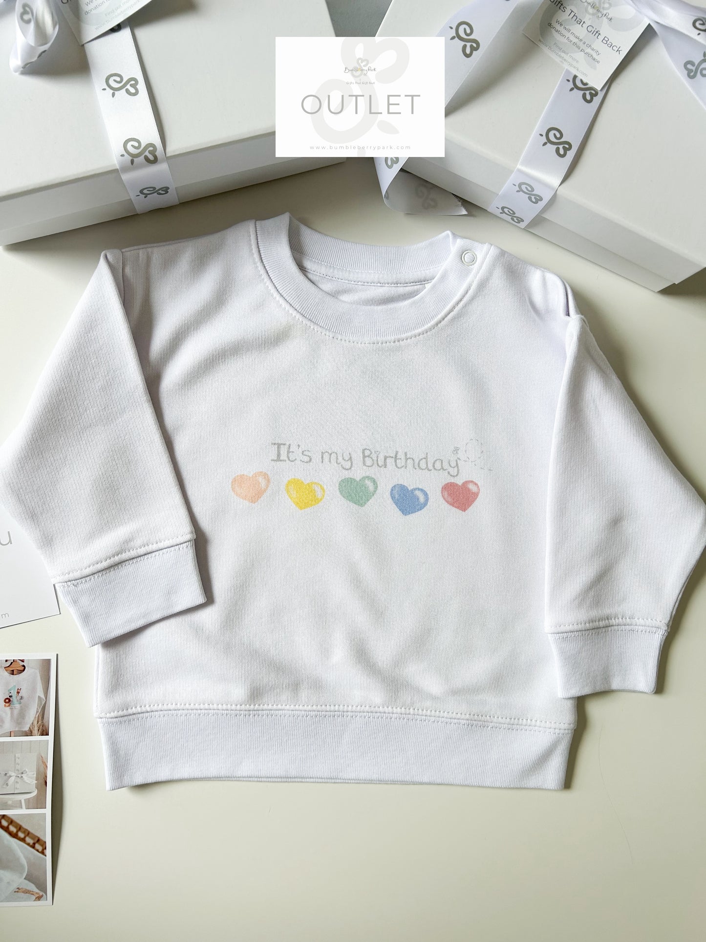 OUTLET "It's my Birthday" Sweatshirt - 12-18m