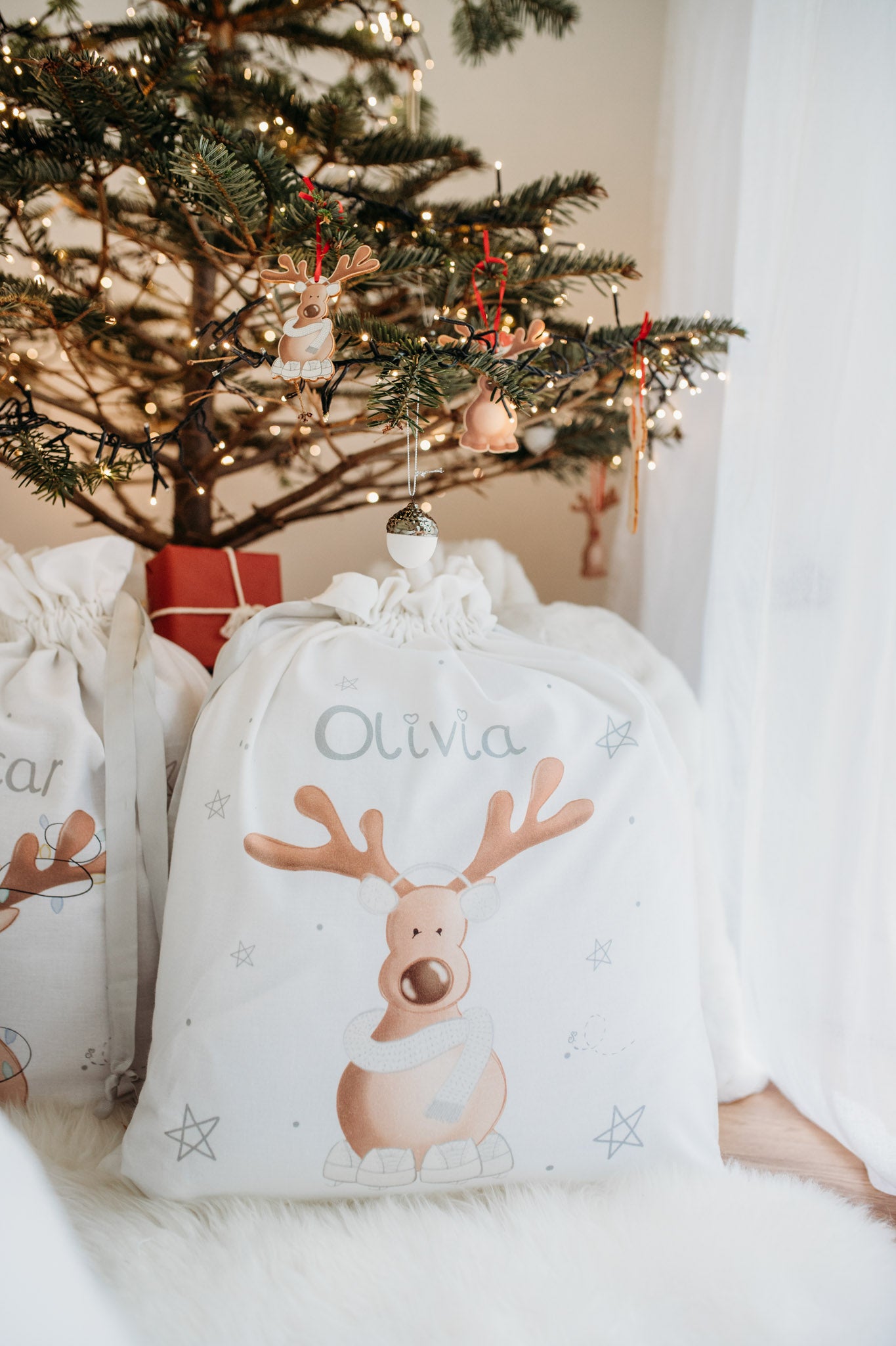 Reindeer Wooden Decorations