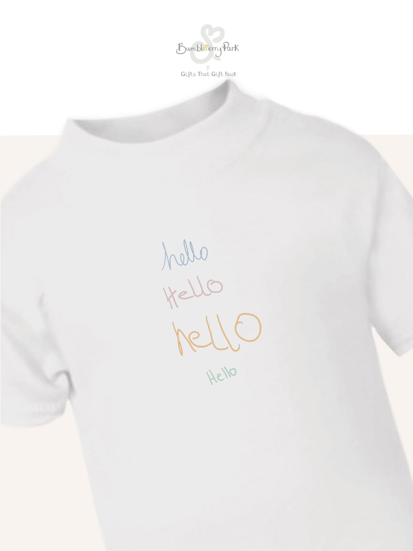 Personalised Handwriting T-shirt