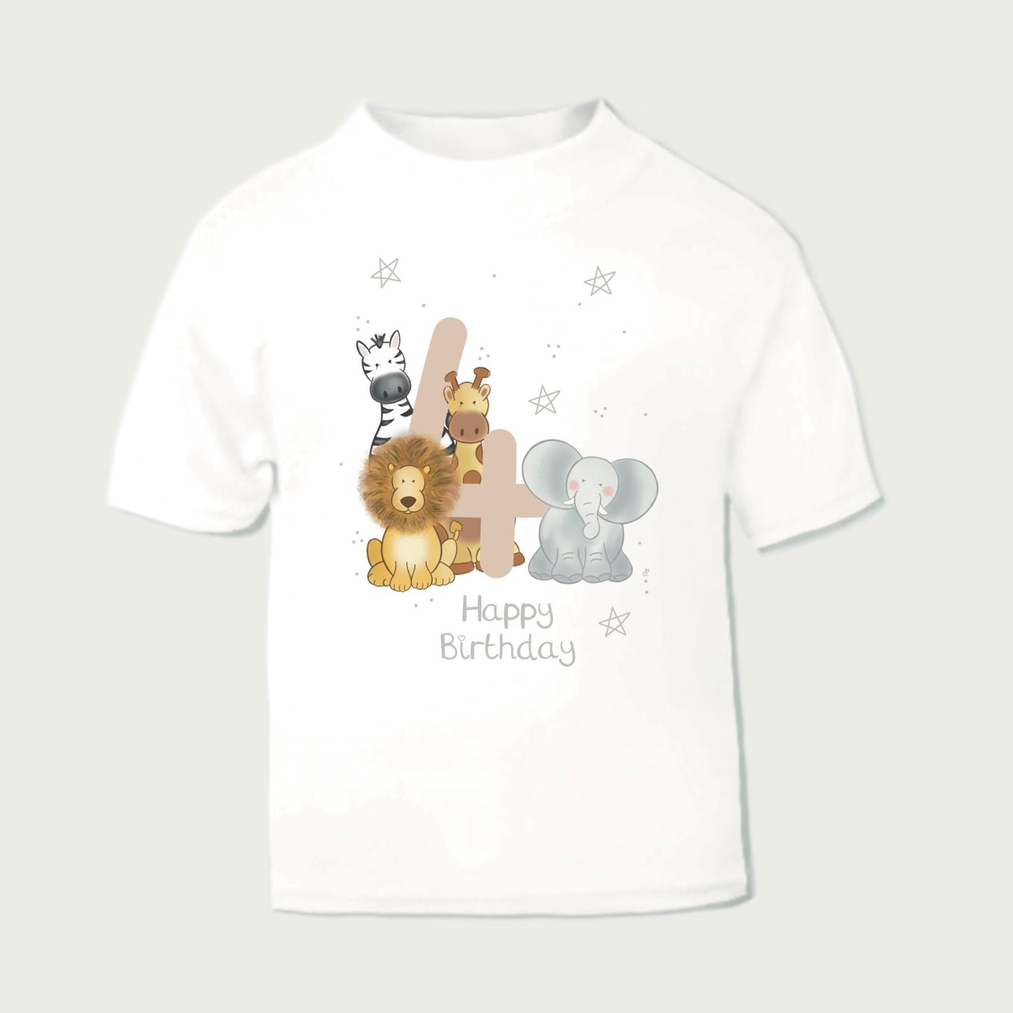 5th Birthday - Safari Party - T-Shirt / Sweatshirt - Personalise me