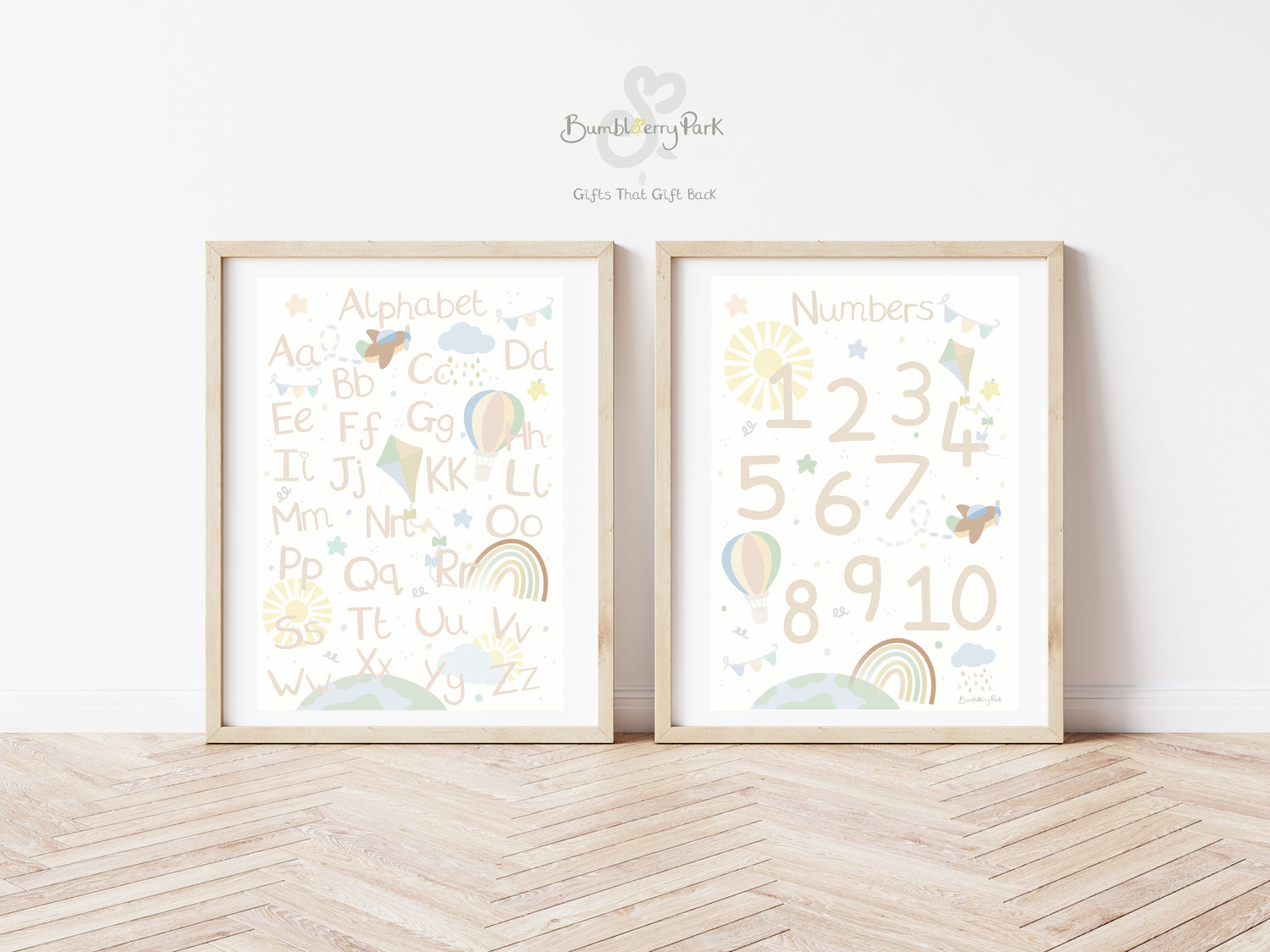 Alphabet & Numbers Prints