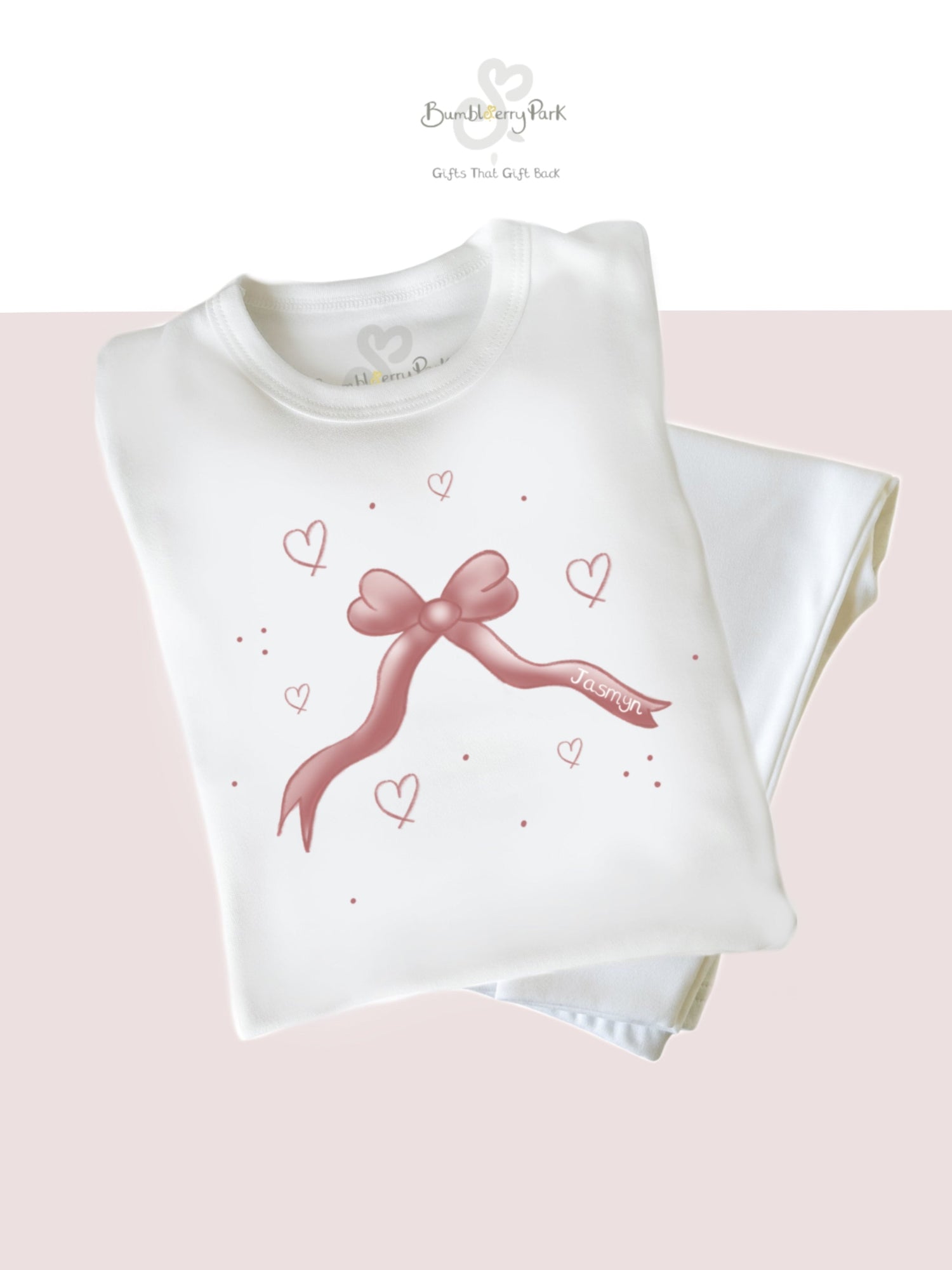 Organic Personalised Pyjamas