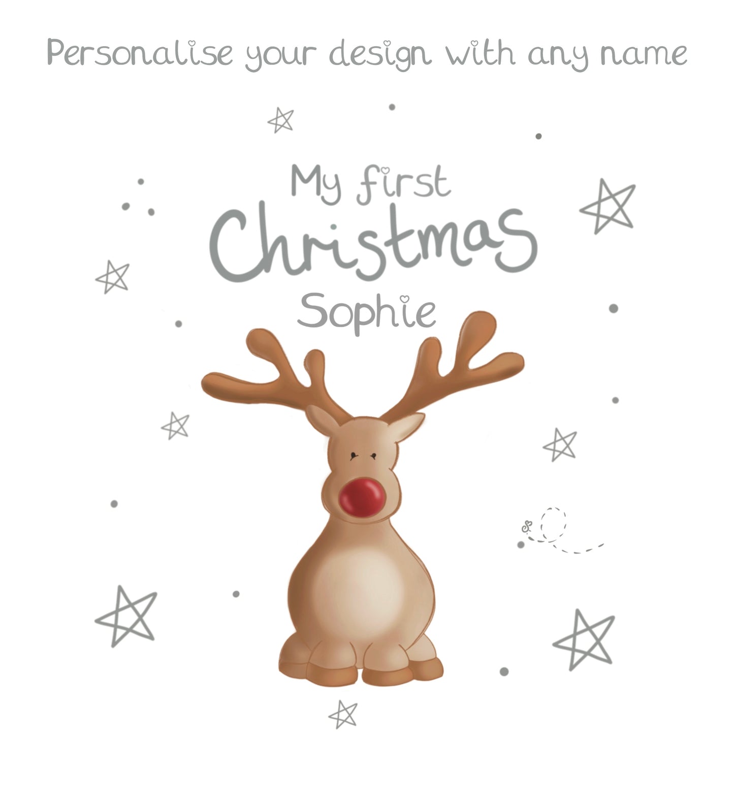 My First Christmas Gift Set - Personalise me