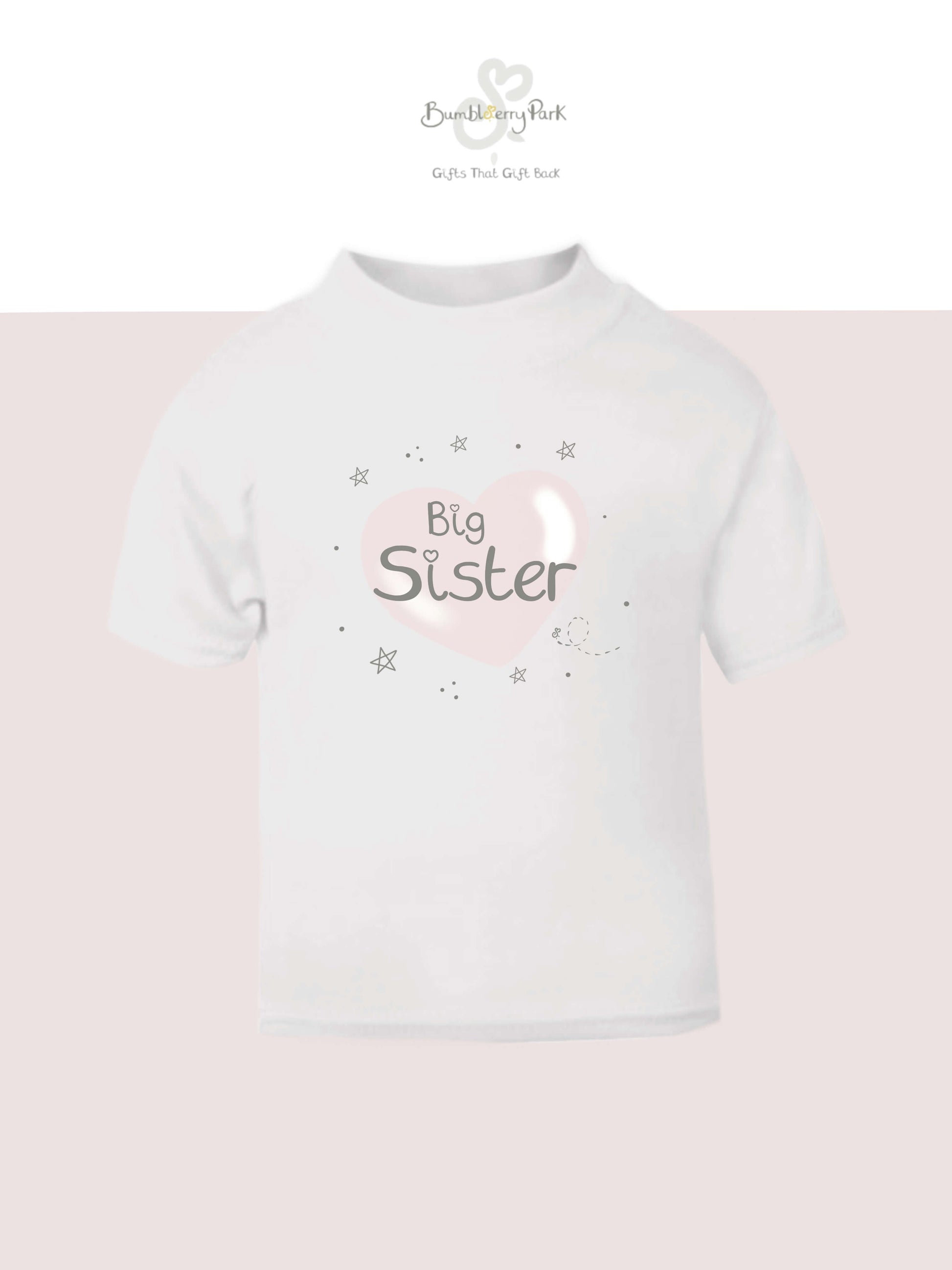 personalised big sister t-shirt