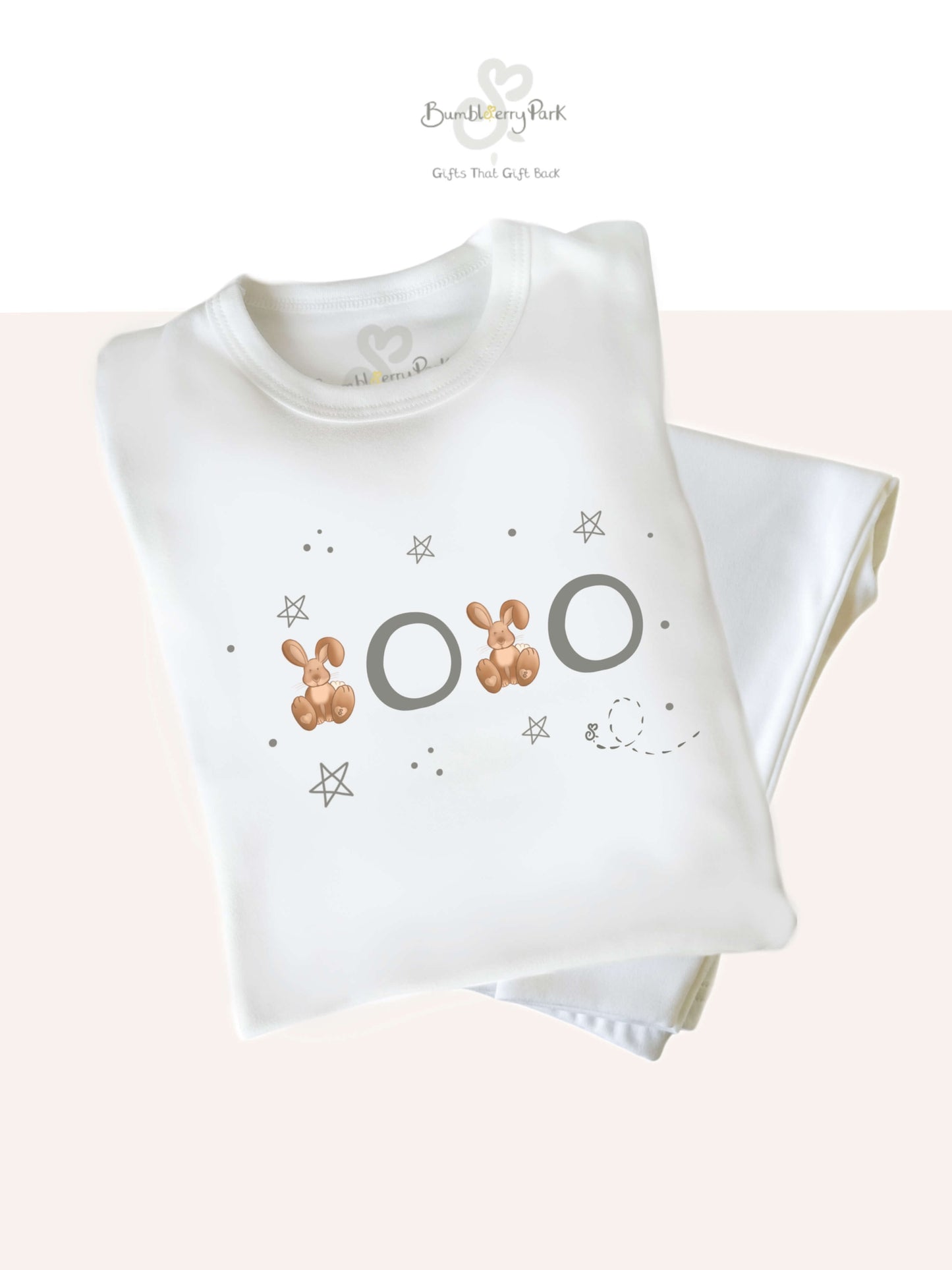 XOXO Bunny Design - Baby and Children's Pyjamas