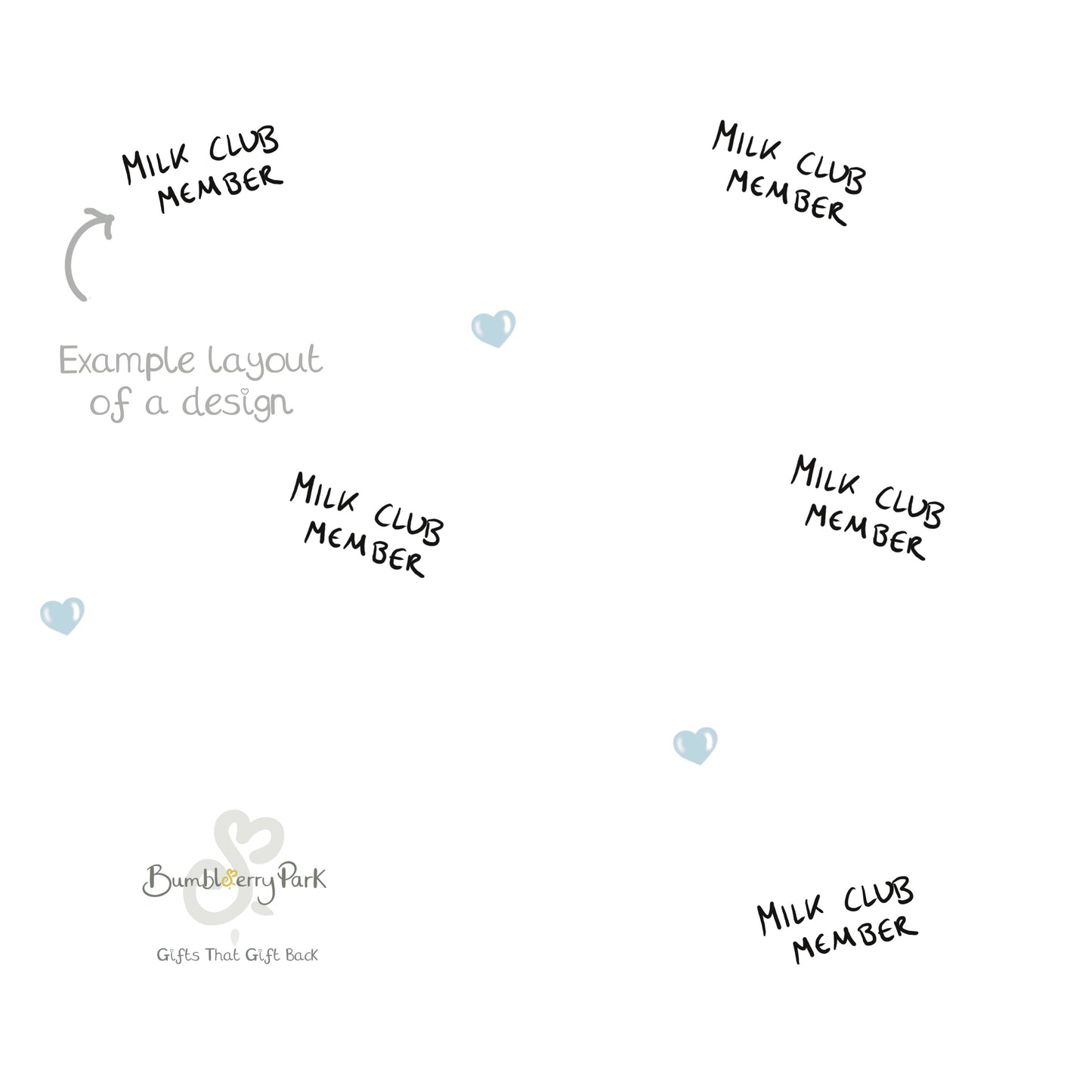 Milk Club Member baby muslin square