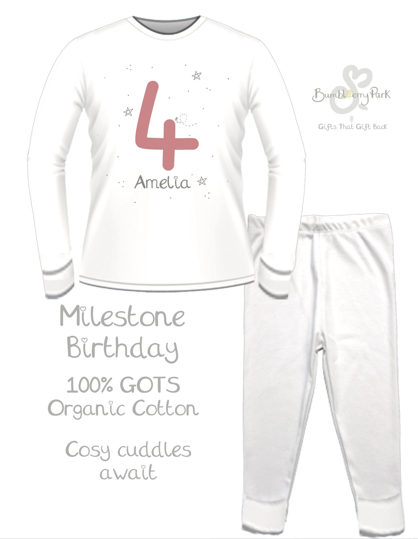 Milestone Birthday Pyjamas - Personalise me