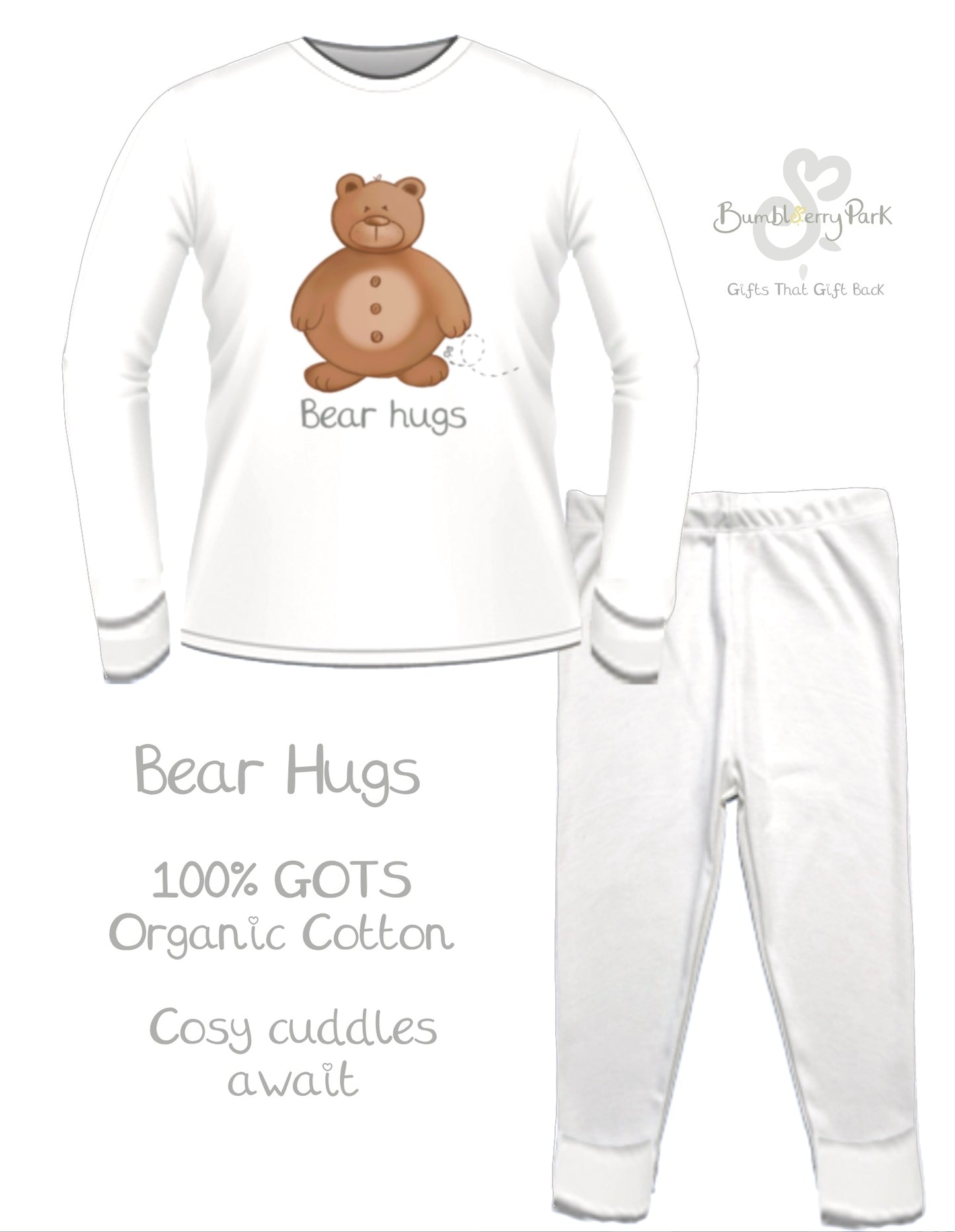 Bear Hugs - Pyjamas - Personalise me