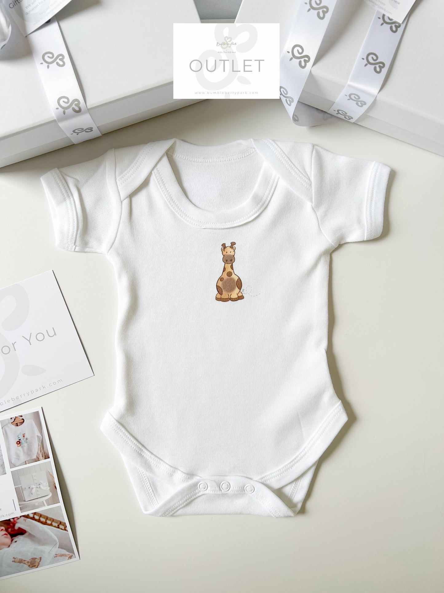 OUTLET - Giraffe - Bodysuit - 0-3m