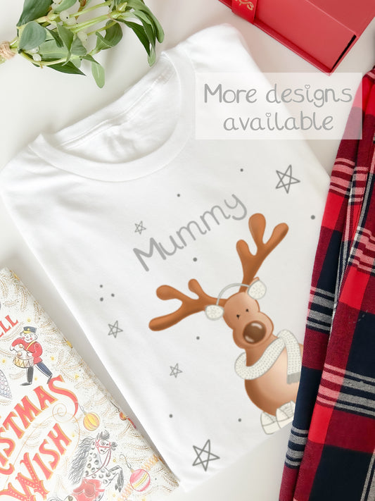 Women's Reindeer Pyjamas - Personalise me