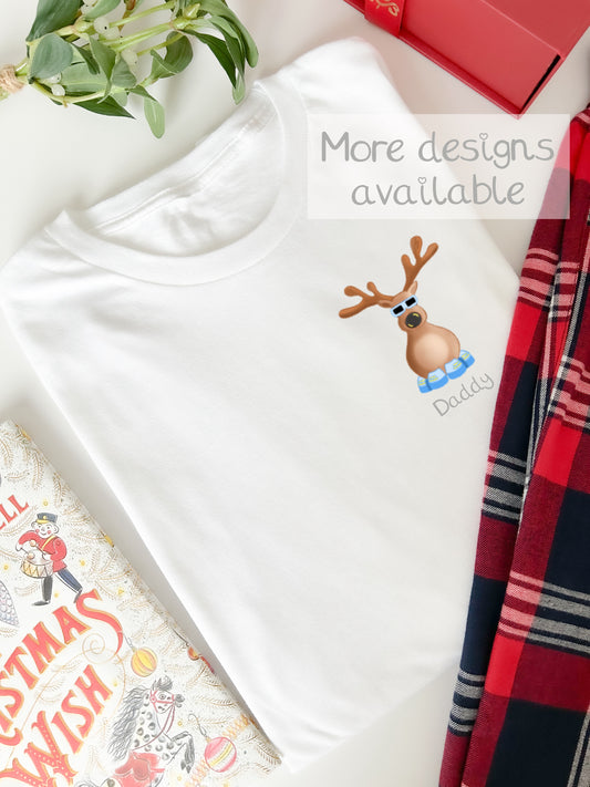 Men's Reindeer Pyjamas - Personalise me