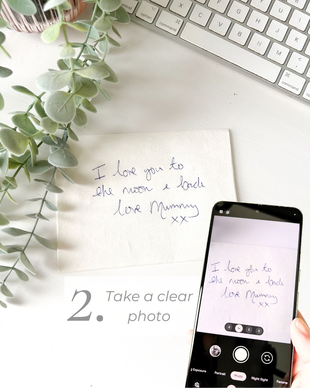 written with love personalised baby gift collection how to order guide - take. photo of your message